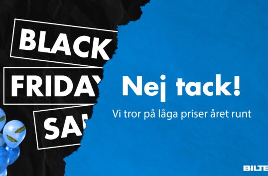 Biltema Väljer Att Stå Utanför Black Friday